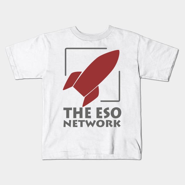 The ESO Network Rocket Logo Kids T-Shirt by The ESO Network